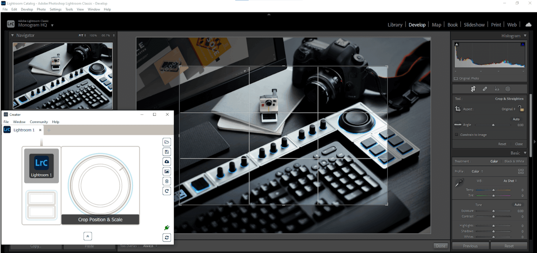 Lightroom Crop Scale