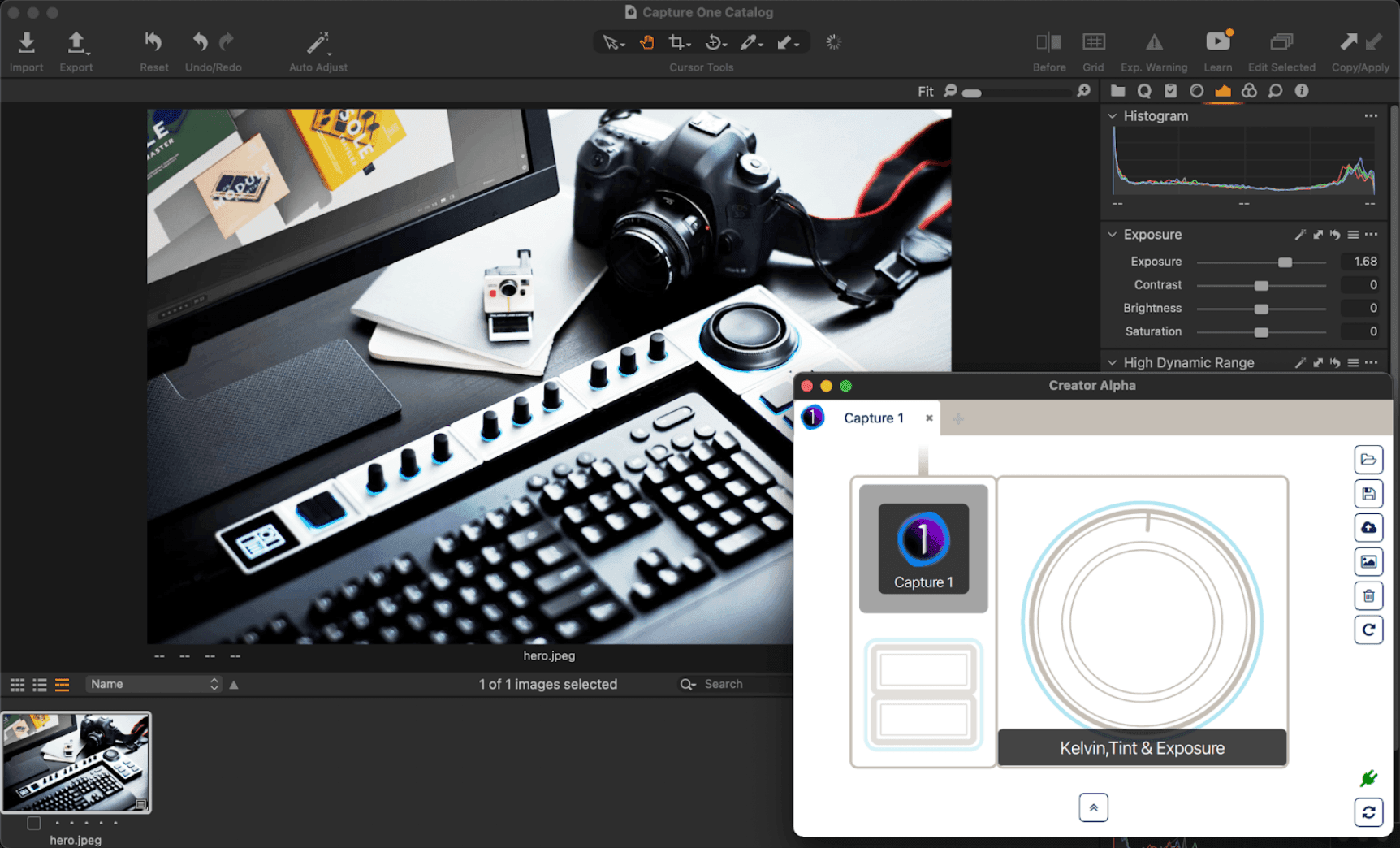 CaptureOne Exposure