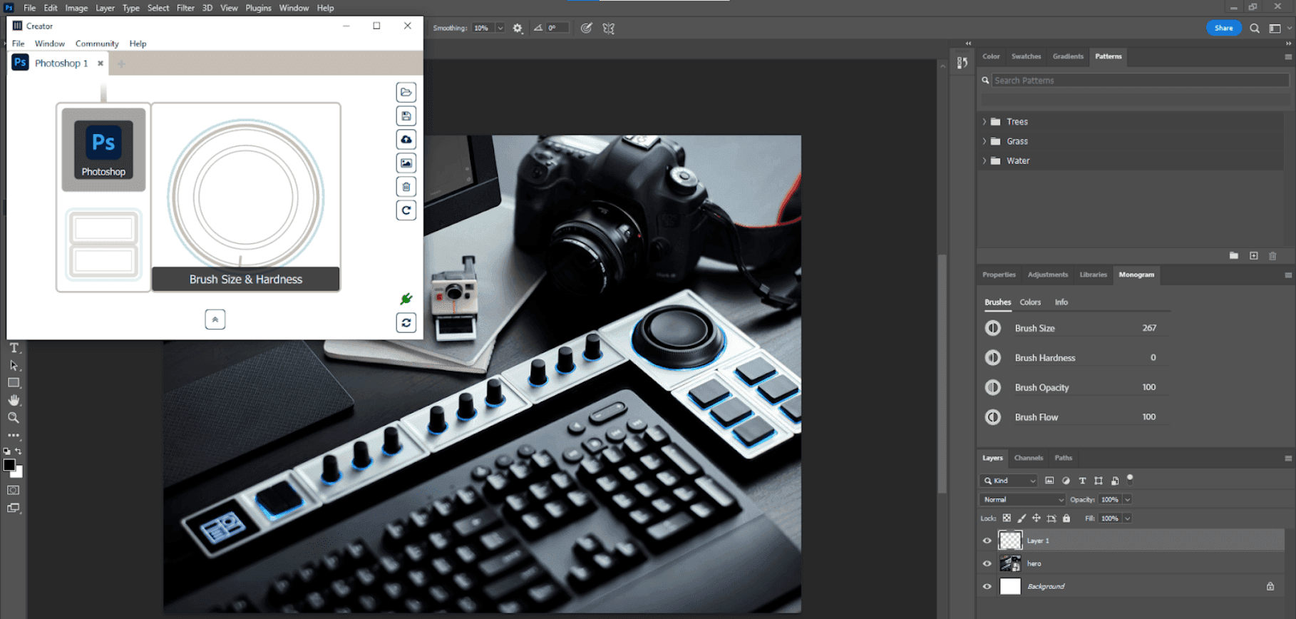 Photoshop Brush Size